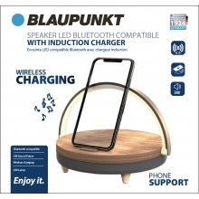 Blaupunkt Desk Lamp, Wireless Charge, BT...