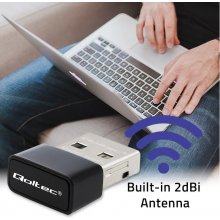 Qoltec Mini wireless USB Wi Fi adapter...