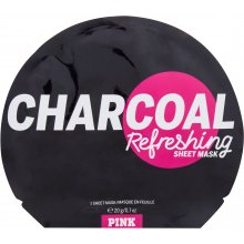 Pink Charcoal Refreshing Sheet Mask 1pc -...