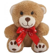 Beppe Teddy bear mascot, embroidered with a...