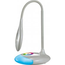 Activejet ORION grey table LED lamp with RGB...
