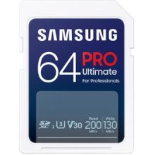Флешка Samsung PRO Ultimate 64 GB SDXC UHS-I...