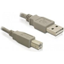 DELOCK USB cable (A/B), 3m, white