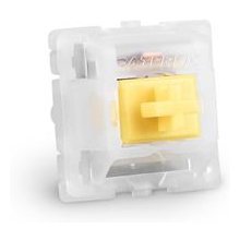 SHARKOON Gateron Cap Milky-Yellow switch...