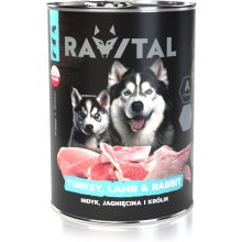 Ravital Turkey, Lamb & Rabbit konserv...