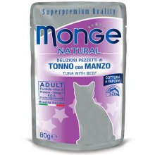 Monge Natural pouches Tuna in Jelly koos...
