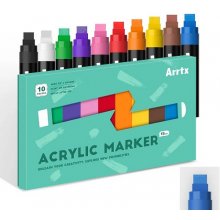 Acrylic Marker Pens ARRTX Jumbo, 10 Colours