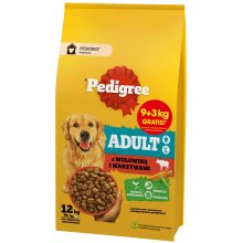 Pedigree Adul with beef and vegetables - dry...