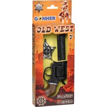 Pulio Cowboy Set - revolver, badge Gonher