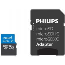 Mälukaart Philips MicroSDXC Card 64GB Class...