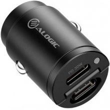 Alogic RAPID POWER 30W CAR CHARGER 2 X USB-C...