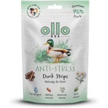 OLLO Air-Dried Anti-Stress Duck strips - dog...