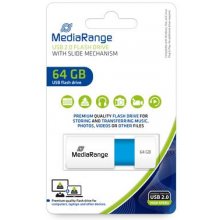 Mälukaart MediaRange USB Stick 64GB MR974...