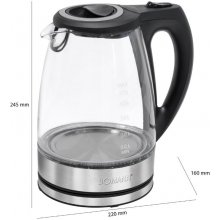 Bomann Glass kettle WKS6032G