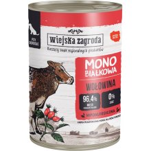 Wiejska zagroda Monoprotein Beef - wet dog...