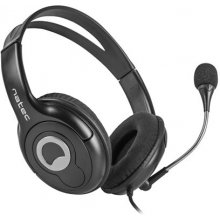 Natec Bear 2 headset with black microphone