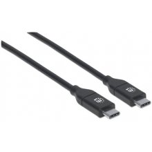 Manhattan USB 2.0 Kabel 480Mbit/s C-Stecker...