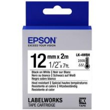 Epson Label Cartridge Heat Resistant LK-4WBH...