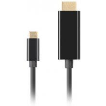 LANBERG Kabel USB-C->HDMI 1.8M 4K...