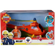 Simba Helicopter Fireman Sam Wallby with...