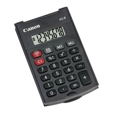 Kalkulaator CANON AS-8, Pocket, Display...