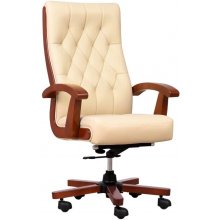 BEMONDI CONSUL cream leather armchair