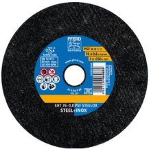 PFERD Cut-off wheel EHT 76x0.8x10mm flat...