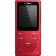 SONY Walkman NW-E394B MP3 Player, 8GB, Red |...