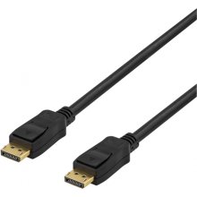 DELTACO DisplayPort monitor cable, UltraHD...