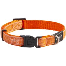 Rogz Dog Collar Jelly Beam collar Orange...