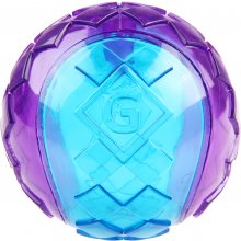 GIGWI Toy for dogs, ball, squeaky, purple, S