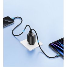 USAMS Charging 30W GaN LED USB+USB-C CC229...