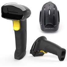 QOLTEC 50856 Wireless barcode scanner 1D 2D...