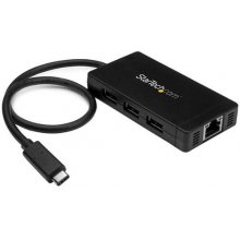 StarTech 3PT USB 3.0 HUB - USB-C + GBE HOST...