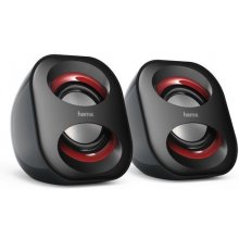 Hama Sonic Mobil 183 Black, Red Wired 3 W