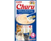 Inaba Churu - Cat - Tuna & Beef - 4 x 14g