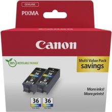 Canon 1511B025 ink cartridge 2 pc(s)...