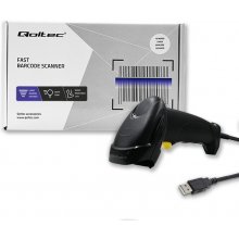 Qoltec 50876 Laser scanner 1D USB Black