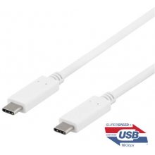 DELTACO Cable USB-C to USB-C, 0.5m, 10Gbps...