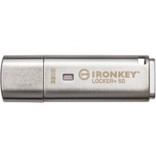 Kingston Technology IronKey 32GB IKLP50 AES...