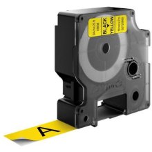 Dymo D1 Standard - Black on Yellow - 19mm