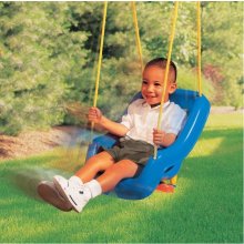 LITTLE TIKES Huśtawka głęboka 2w1 niebieska