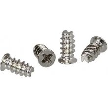 InLine Fan Screws 5.0x10.0mm silver 2.000...