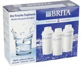 BRITA 1x3 Filter Cartridges Classic Pack 3