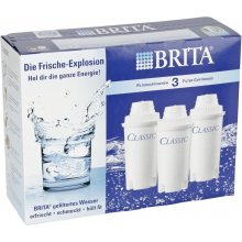 Brita 1x3 Filter Cartridges Classic Pack 3
