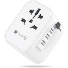 Techly I-TRAVEL-09TYWH mobile device charger...