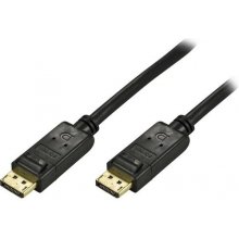 Deltaco DP-1020-K DisplayPort cable 2 m...