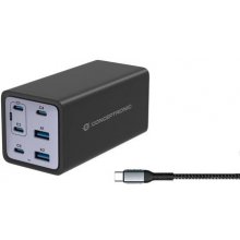 CONCEPTRONIC Ladegerät 4Port 200W, 4xUSB-C...