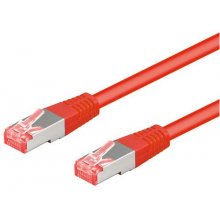 Goobay CAT 6 S/FTP CU 0,25m Red