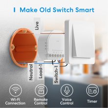 SMART HOME SWITCH WI-FI/IN-WALL MSS810HK...